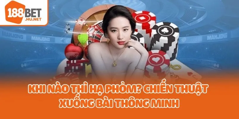 Khi nào thì hạ phỏm? Chiến thuật xuống bài thông minh