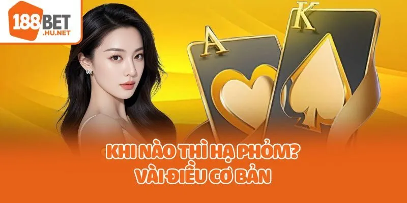 Khi nào thì hạ phỏm? Vài điều cơ bản